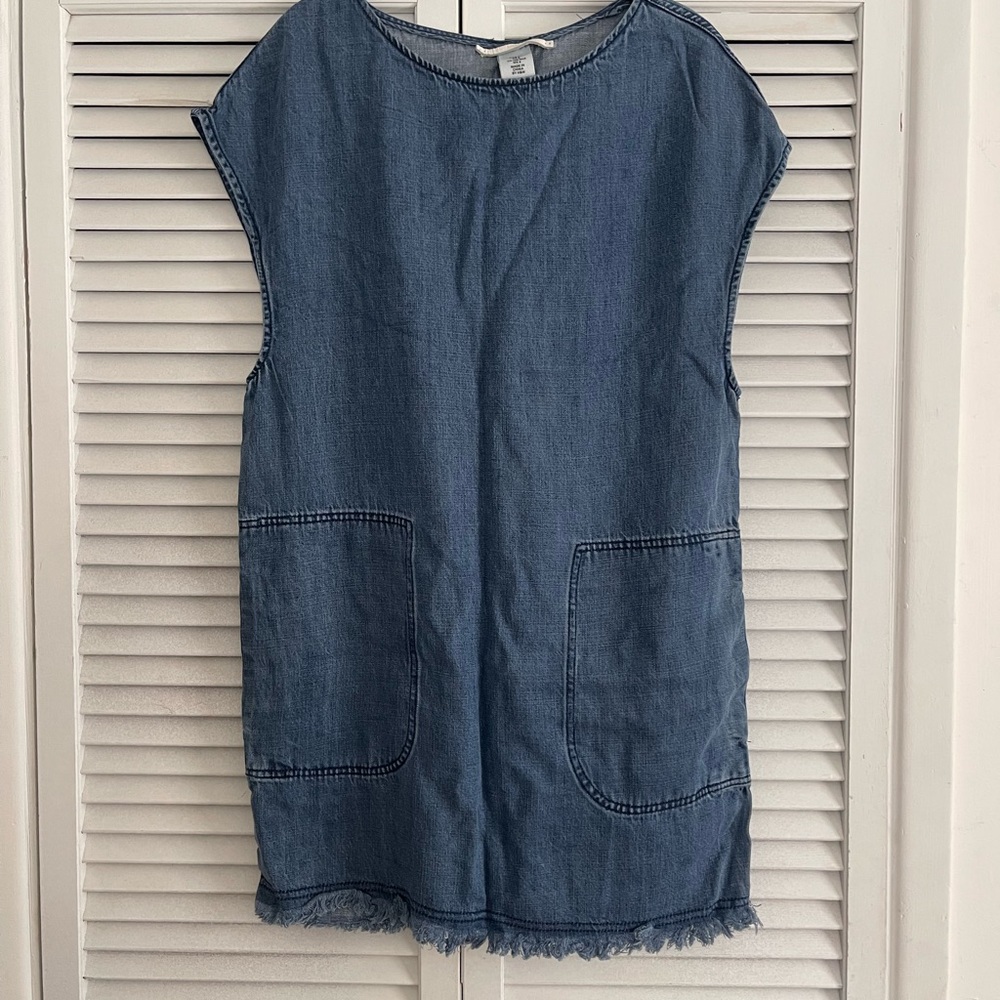 H&M Blue Denim Dress